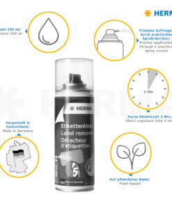 Alternative view of Skidač etiketa Label remover 200ml, Herma