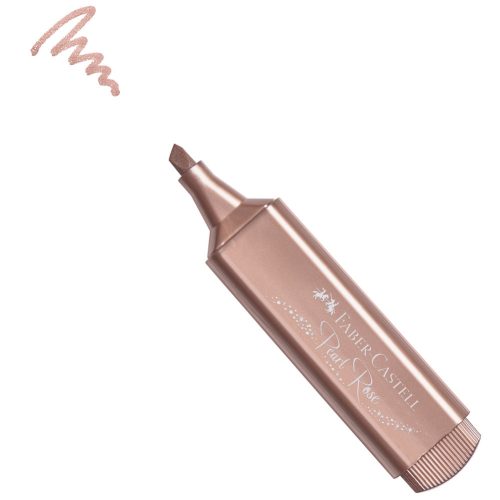 Tekst marker Signir TEXTLINER METALIC ROSE 154626, Faber-Castell