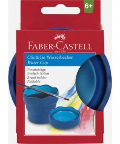 Čaša za likovno CLIC&GO 181510 PLAVA, Faber-Castell