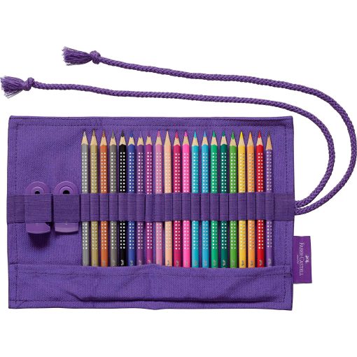 Drvene bojice 1/20 GRIP SPARKLE 201738 u napunjenoj pernici, Faber-Castell - Image 2