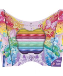 Drvene bojice u metalnoj kutiji 1/20 GRIP SPARKLE, Faber-Castell