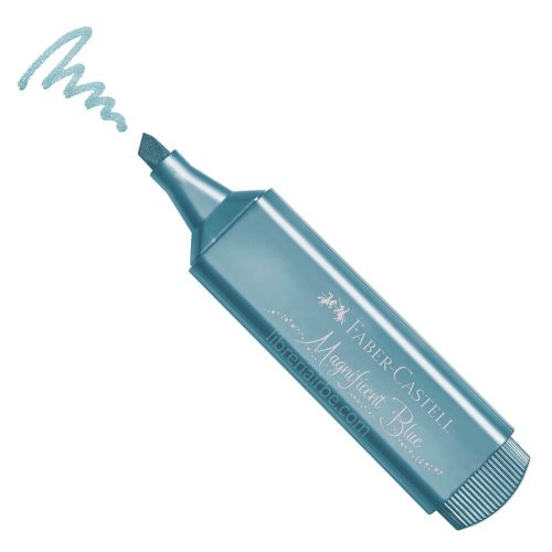 Tekst marker Signir TEXTLINER METALIC BLUE 154647, Faber-Castell