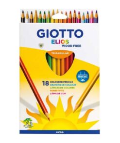 Drvene bojice 1/18 trouglaste Elios, Giotto