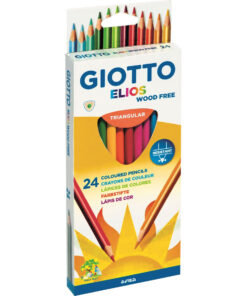 Drvene bojice 1/24 trouglaste Elios, Giotto