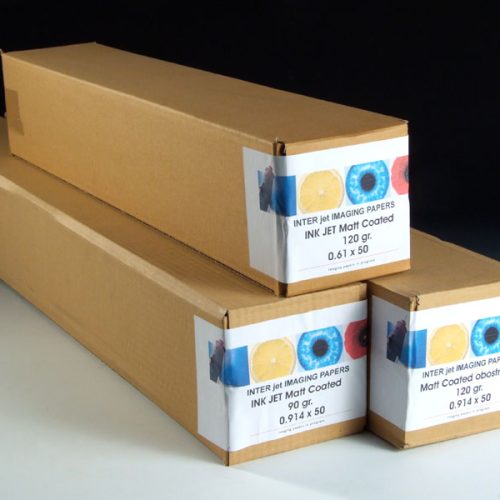 Papir za ploter u rolni Matt Coated ink-jet 180gr 0,914x25m, FULL COLOR Mitshubishi paper