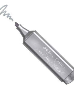 Tekst marker Signir TEXTLINER METALIC SILVER 154661, Faber-Castell
