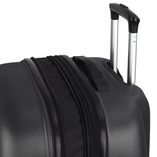 Kofer srednji PROŠIRIVI 48x67x27/30,5 cm  ABS 70/79l-3,8 kg Paradise XP siva Gabol