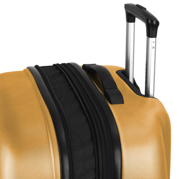 Kofer srednji PROŠIRIVI 48x67x27/30,5 cm  ABS 70/79l-3,8 kg Paradise XP žuta Gabol
