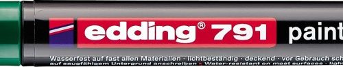 Paint marker E-791 1-2mm zlatna Edding
