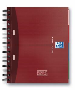 Sveska Oxford Office Essentials Europeanbook A4+ kvadratići, 4 Subject