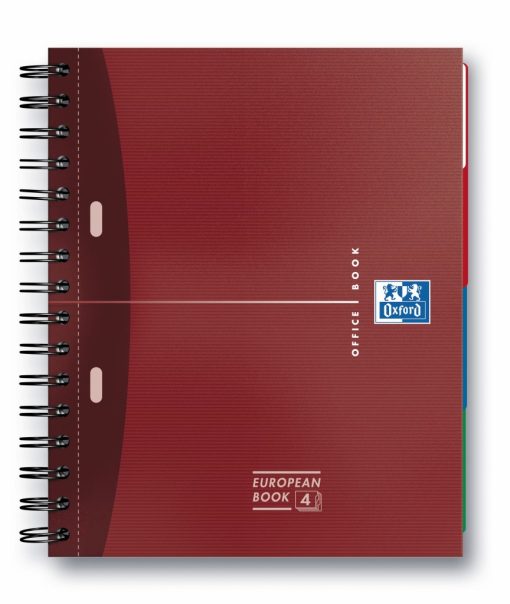 Sveska Oxford Office Essentials Europeanbook A4+ kvadratići, 4 Subject