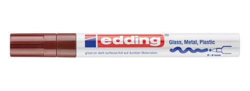 Paint marker E-750 2-4mm srebrna Edding