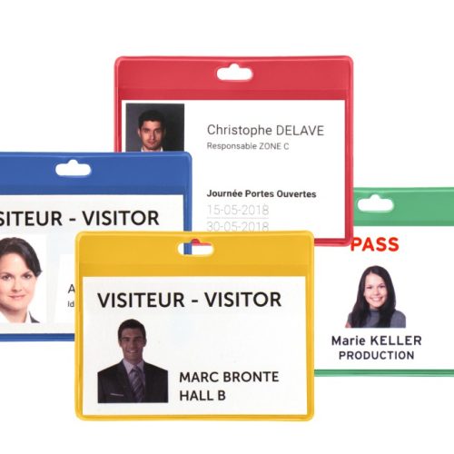 Bedž za ID kartice 82,5x103mm, 1/30 transparent Tarifold
