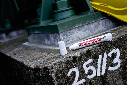 Marker industry painter E-950 10mm žuta Edding