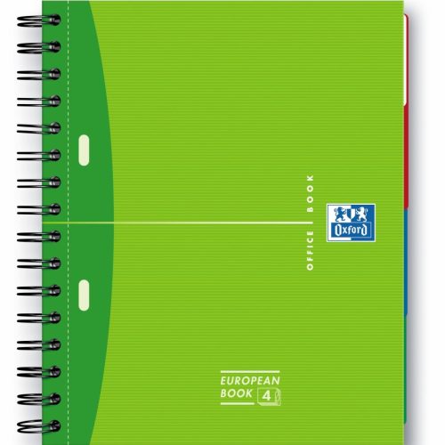 Sveska Oxford Office Essentials Europeanbook A4+ kvadratići, 4 Subject
