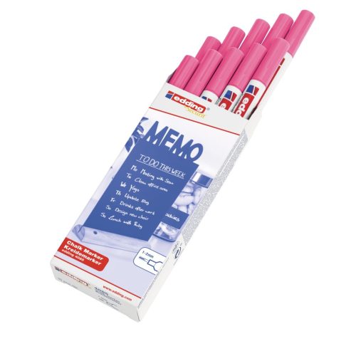 Marker za staklo CHALK MARKER E-4085 1-2mm neon narandžasta Edding