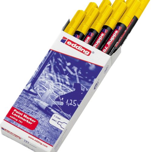 Paint marker E-791 1-2mm zlatna Edding