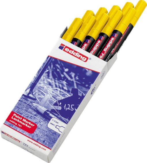 Paint marker E-791 1-2mm zlatna Edding