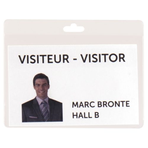 Bedž za ID kartice 82,5x103mm, 1/30 transparent Tarifold