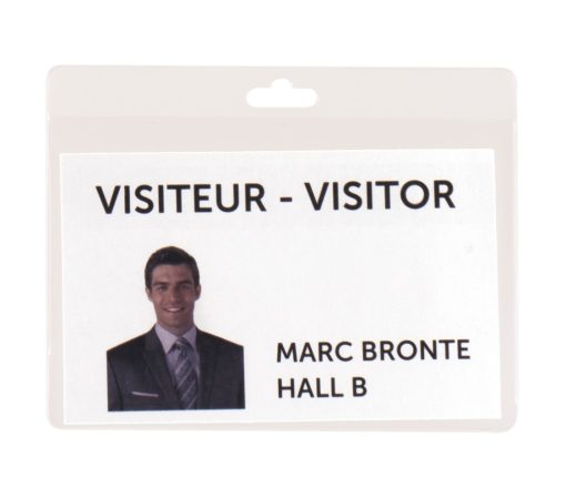 Bedž za ID kartice 82,5x103mm, 1/30 transparent Tarifold