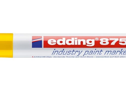 Industrijski paint marker E-8750 2-4mm žuta Edding