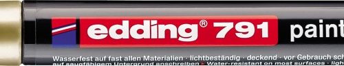 Paint marker E-791 1-2mm zlatna Edding