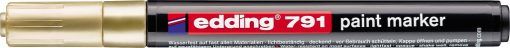 Paint marker E-791 1-2mm zlatna Edding