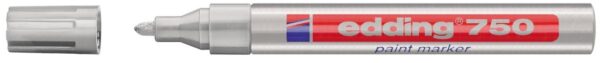 Paint marker E-750 2-4mm srebrna Edding