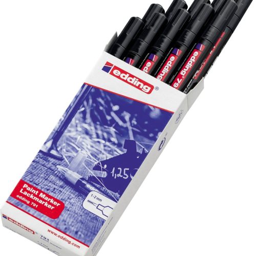 Paint marker E-791 1-2mm zlatna Edding