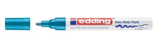 Paint marker E-750 2-4mm svetlo plava Edding