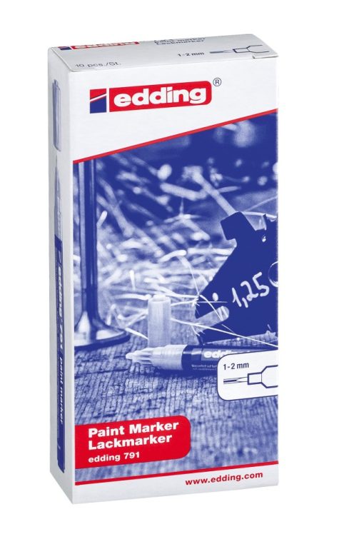 Paint marker E-790 2-3mm srebrna Edding