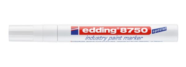 Industrijski paint marker E-8750 2-4mm bela Edding