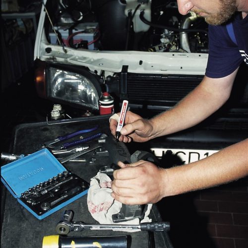 Industrijski permanent marker E-8300 1,5-3mm crna Edding