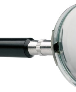 Lupa sa metalnim okvirom, 5x uvećanje, 50mm prečnik
