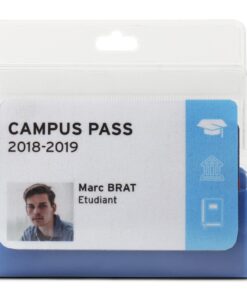 Multibadge holder za 4 ID kartice - 93x94 mm 1/10 transparent Tarifold