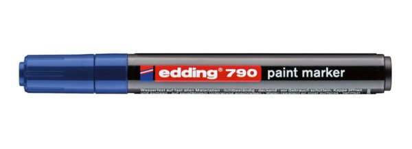 Paint marker E-790 2-3mm plava Edding