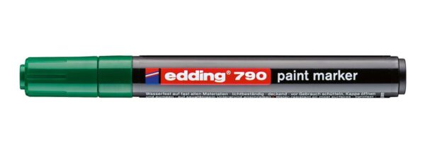 Paint marker E-790 2-3mm zelena Edding