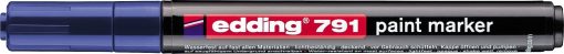 Paint marker E-791 1-2mm plava Edding