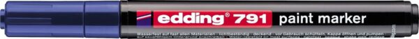 Paint marker E-791 1-2mm plava Edding