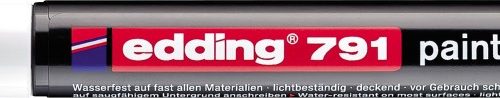 Paint marker E-791 1-2mm zlatna Edding