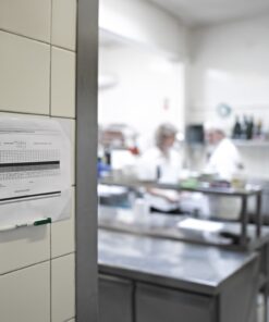 Samolepljivi otvoreni držač za papir A4 pak