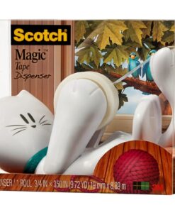 Stalak za lepljivu traku Scotch "Kitty"+ 1x Magic tape