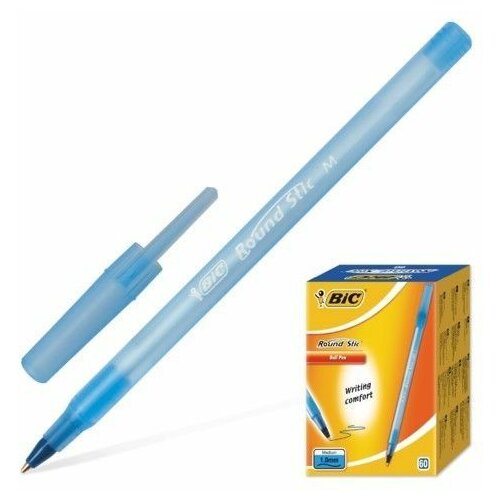 Hemijska olovka ROUND STICK Plava 1mm, Bic