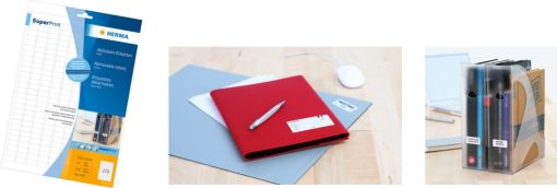 Etikete 96X16,9 A4/32 1/25 removable Herma
