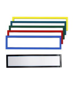 Magnetni ram za naslov, 230x75mm sa 4 magnetne tračice plava O+CO