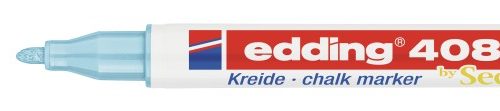 Marker za staklo CHALK MARKER E-4085 1-2mm pastel plava Edding