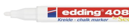 Marker za staklo CHALK MARKER E-4085 1-2mm standard bela Edding
