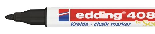 Marker za staklo CHALK MARKER E-4085 1-2mm standard crna Edding