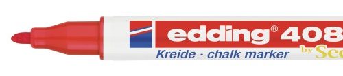 Marker za staklo CHALK MARKER E-4085 1-2mm standard crvena Edding