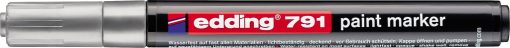 Paint marker E-791 1-2mm srebrna Edding